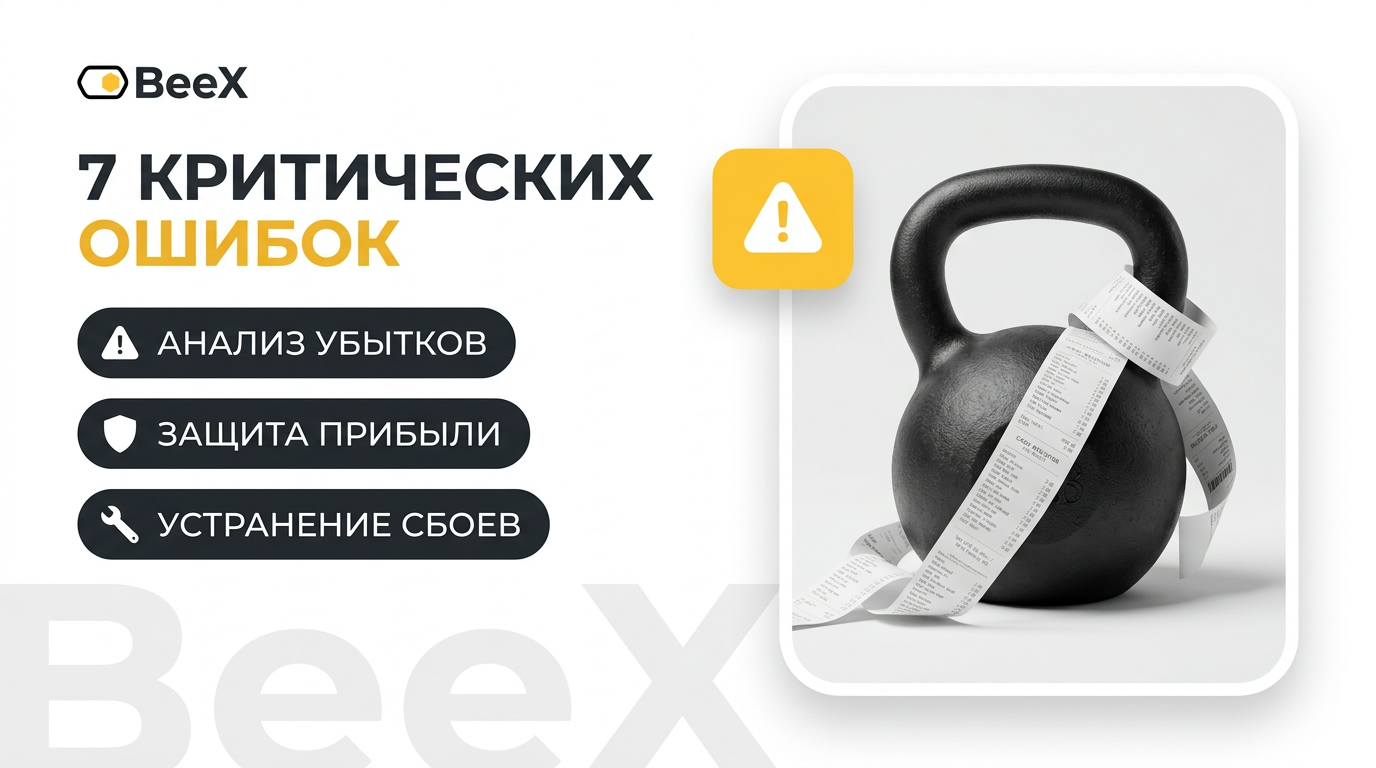 Иллюстрация семи главных ошибок в ресторанном бизнесе